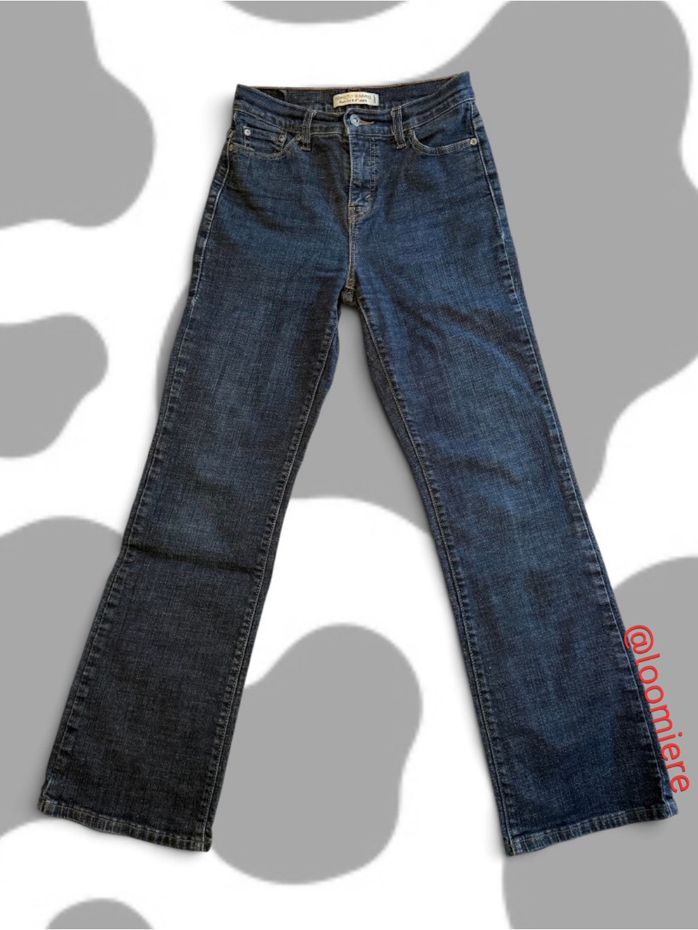 Levi's Dark Blue Flare-Wide Leg Jeans